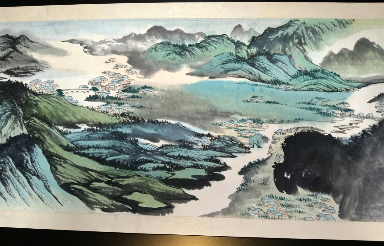 蕭愻萬里長江圖